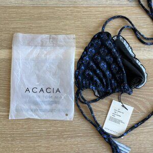 ❌ SOLD ❌ NWT ACACIA SWIMWEAR marley bikini top in WISTERIA print in size S